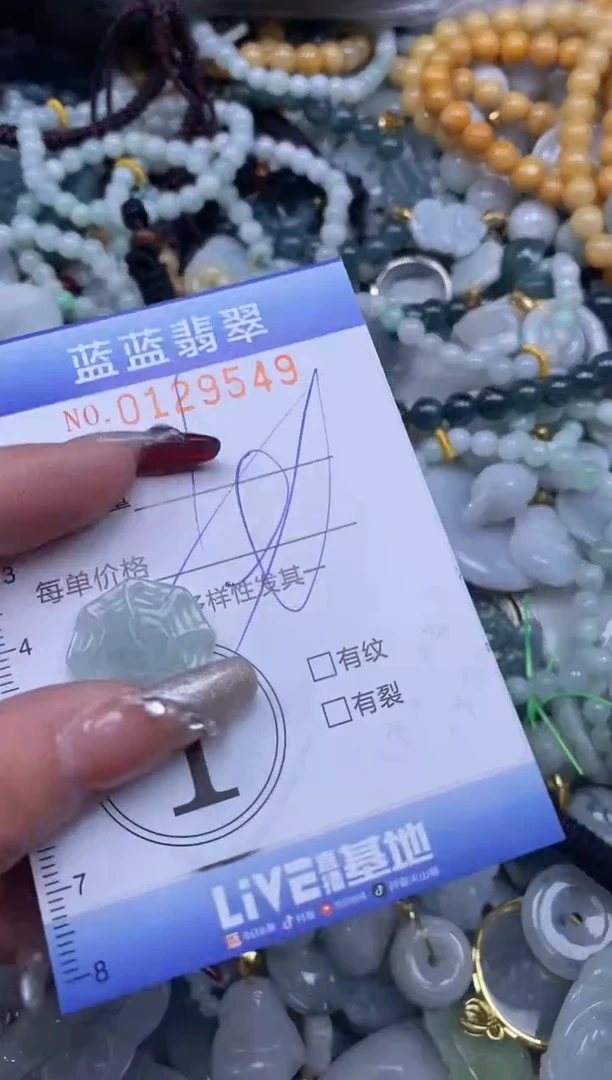 【闪购商品】翡翠颈饰未镶嵌闪购0129549多样性发其一