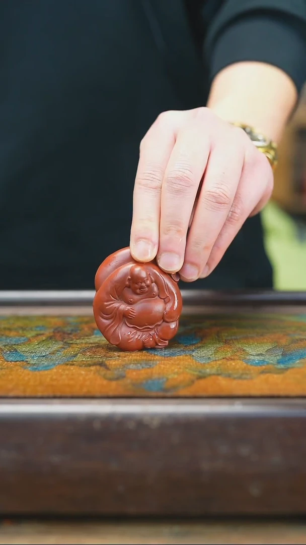 【闪购商品】紫砂茶杯1.25  紫砂 小佛