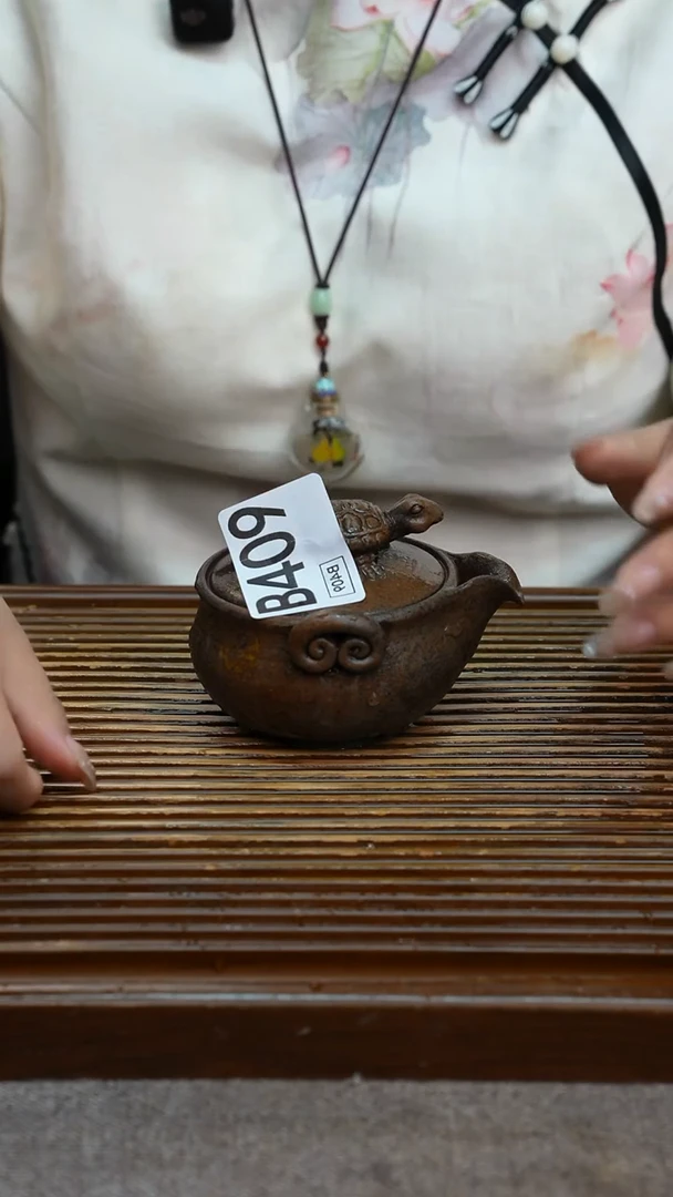 万古烧粗陶手工茶具