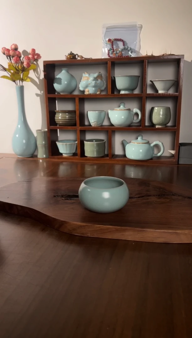 清凉寺王国奇仿古釉色卧足禅定