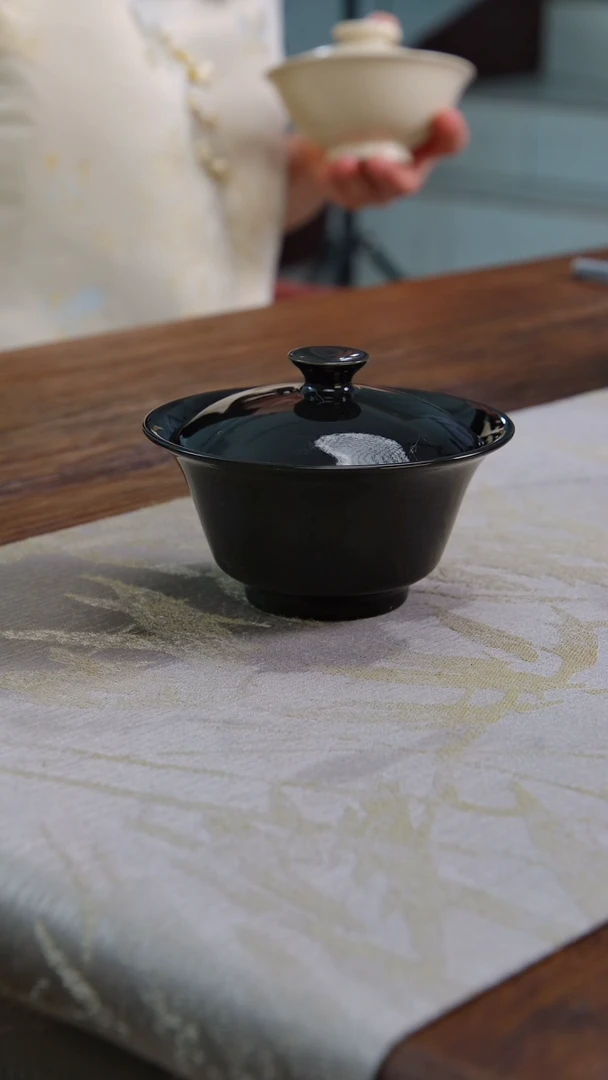 【闪购商品】翰文堂春秋黑马蹄盖碗