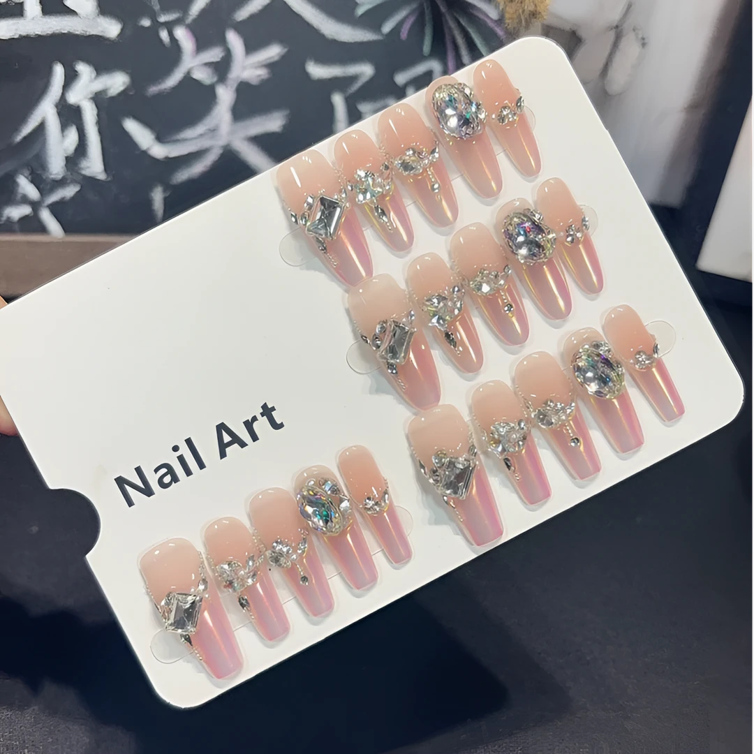 【冰魄琉璃】手工高定穿戴甲