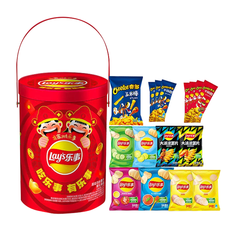 乐事零食全家桶617g