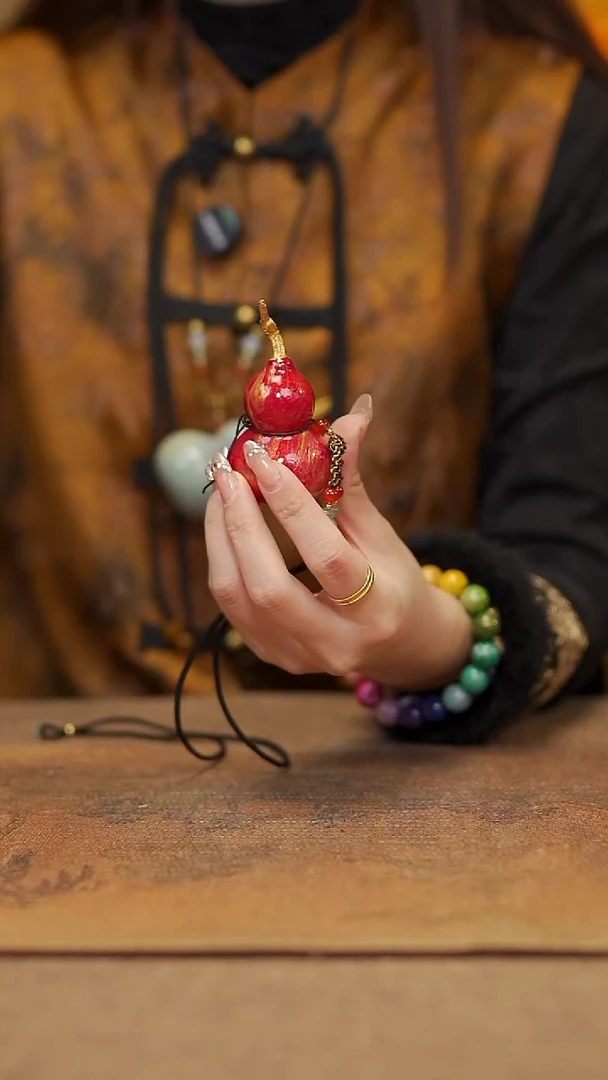 【闪购商品】334宴禾堂大漆脖挂葫芦68