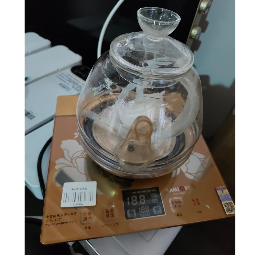 9新 KAMJOVE/金灶 【二手】中央仓电茶壶轻微划痕功能完好