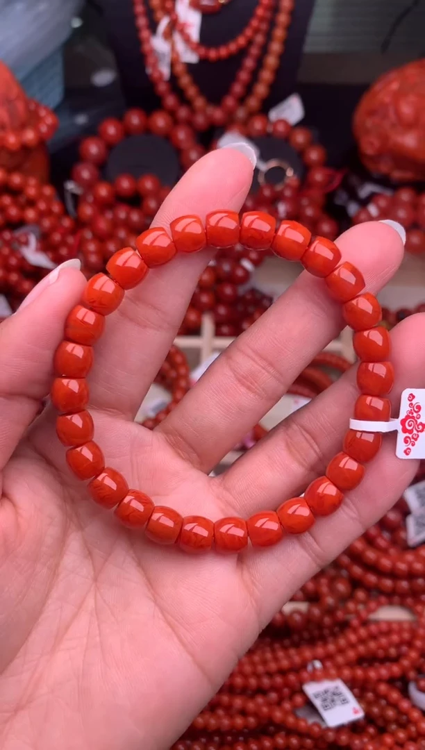 【闪购商品】南红玛瑙珠宝奇石未镶嵌7随机多样性/一条