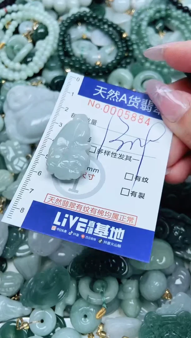 翡翠未镶嵌吊坠(不含链)翡翠
