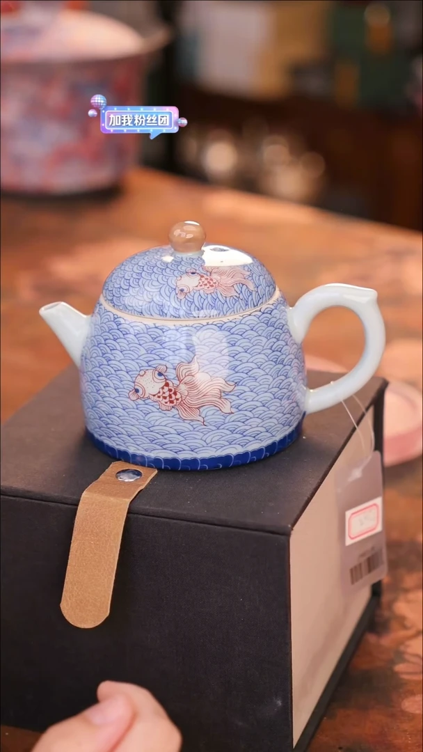 【闪购商品】陶瓷茶具（无礼盒无茶盘）@@A10847