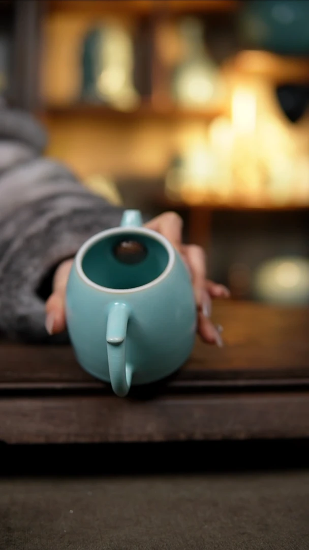 【闪购商品】杯仿古宋臻釉精工壶瑕