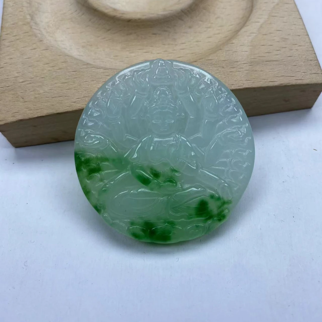 N216飘花观音吊坠经典精品时尚气质百搭情侣多样性发一