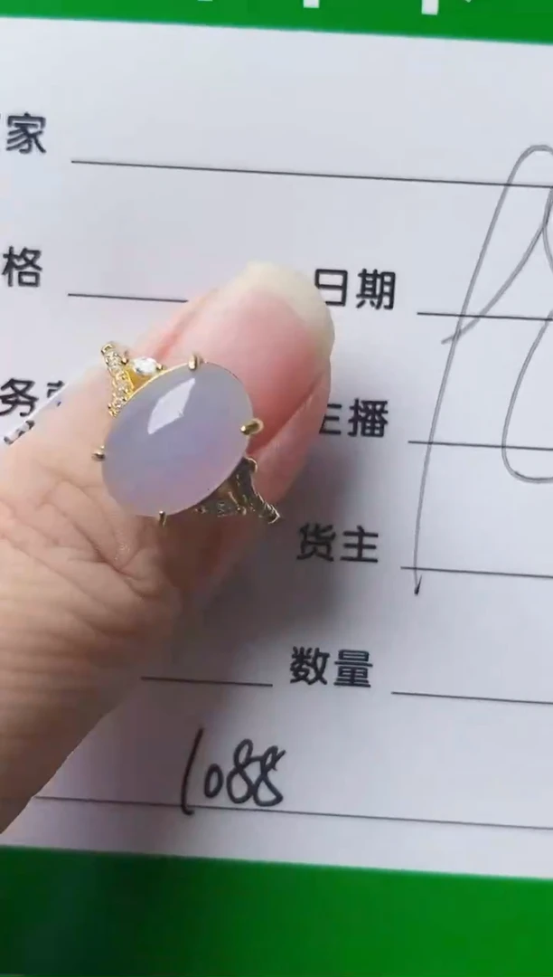 颈饰未镶嵌翡翠1088