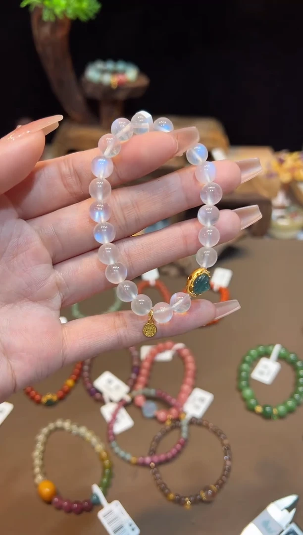 【闪购商品】长石手链未镶嵌手饰@@D3003