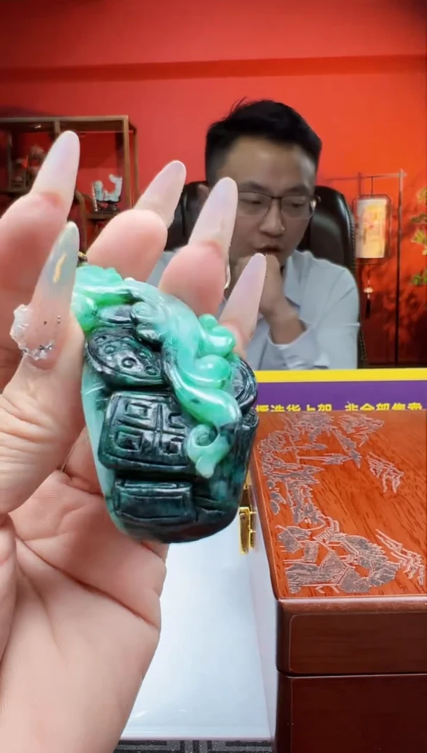 未镶嵌定制翡翠Q02596翡翠