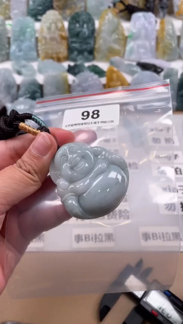 【闪购商品】翡翠颈饰未镶嵌天然缅甸A货翡翠98