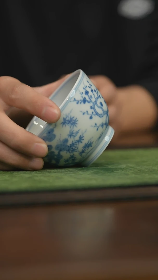 【闪购商品】杯柴窑青花破价福利