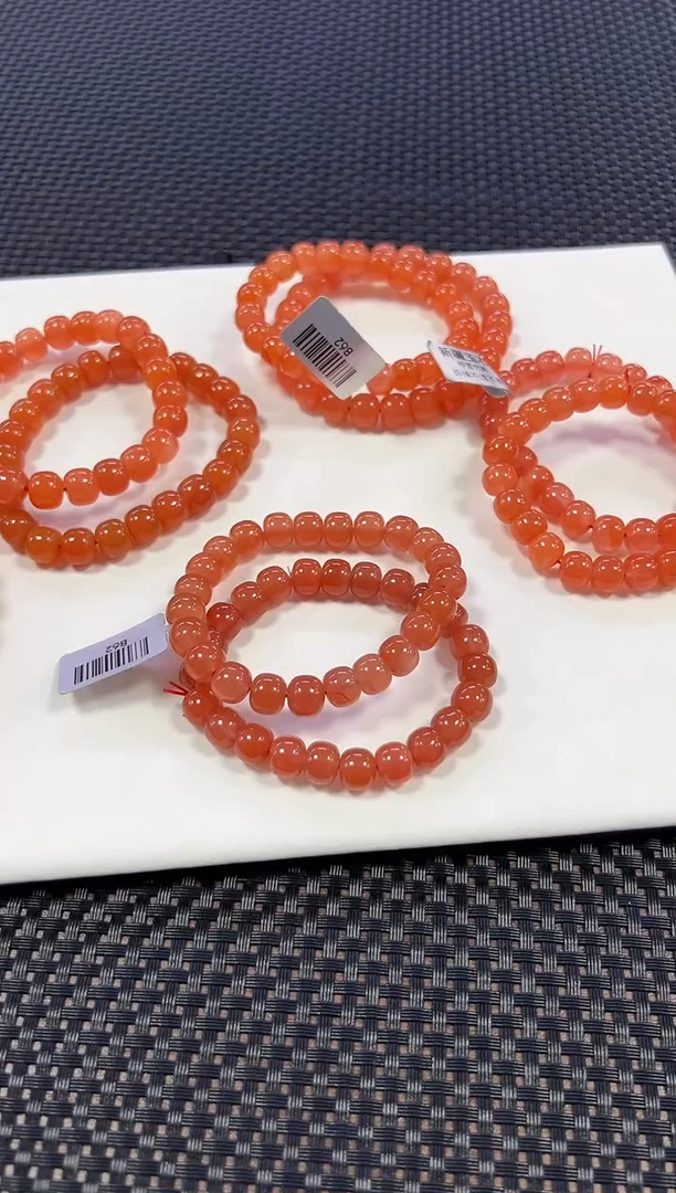 【闪购商品】南红玛瑙手串未镶嵌约8mm+（多样性发一件）