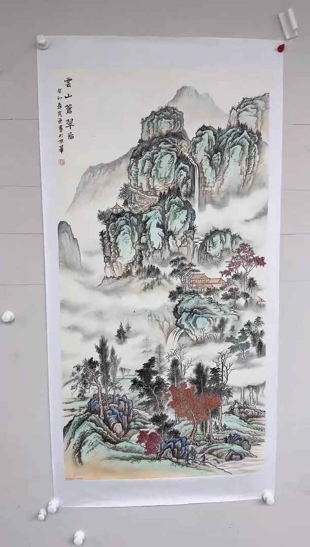 【闪购商品】国画高炳山艺术——郭老师绘画作品