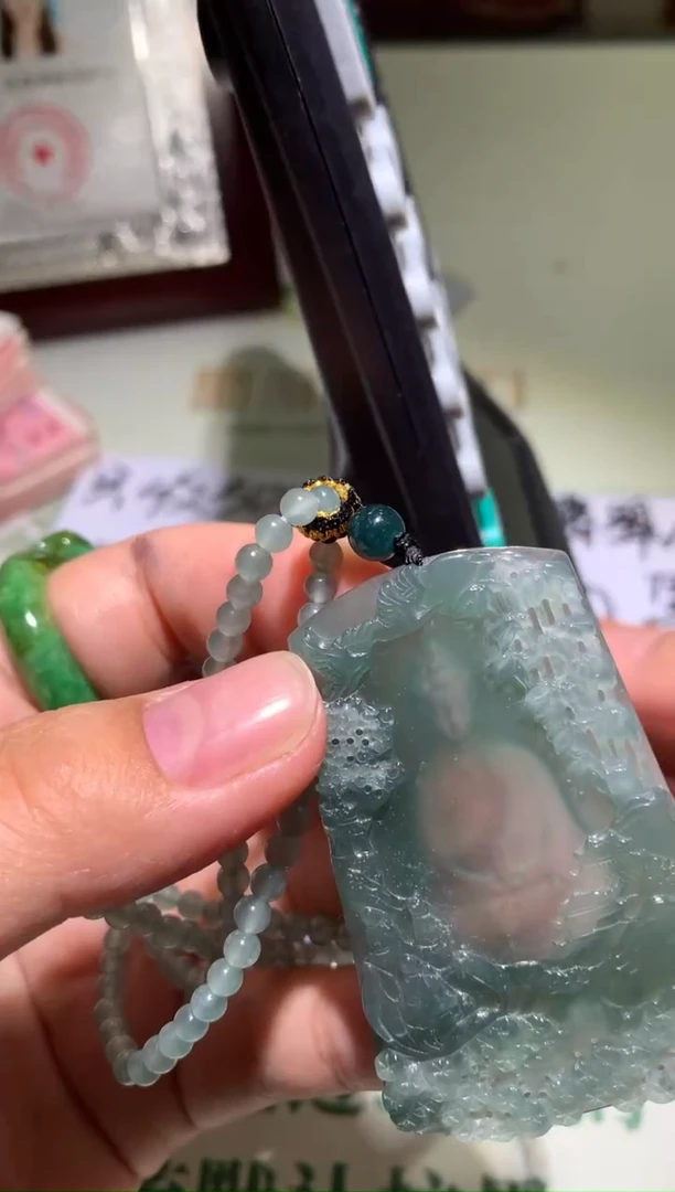 定制翡翠未镶嵌安**~毛货-不退不换