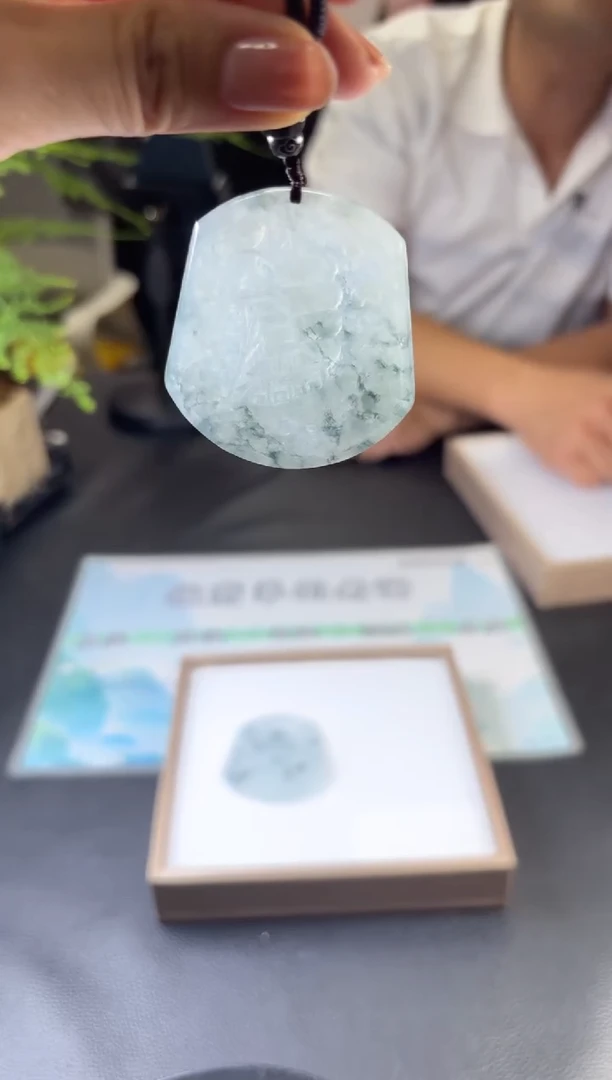 未镶嵌挂件翡翠多样性发一件R703166