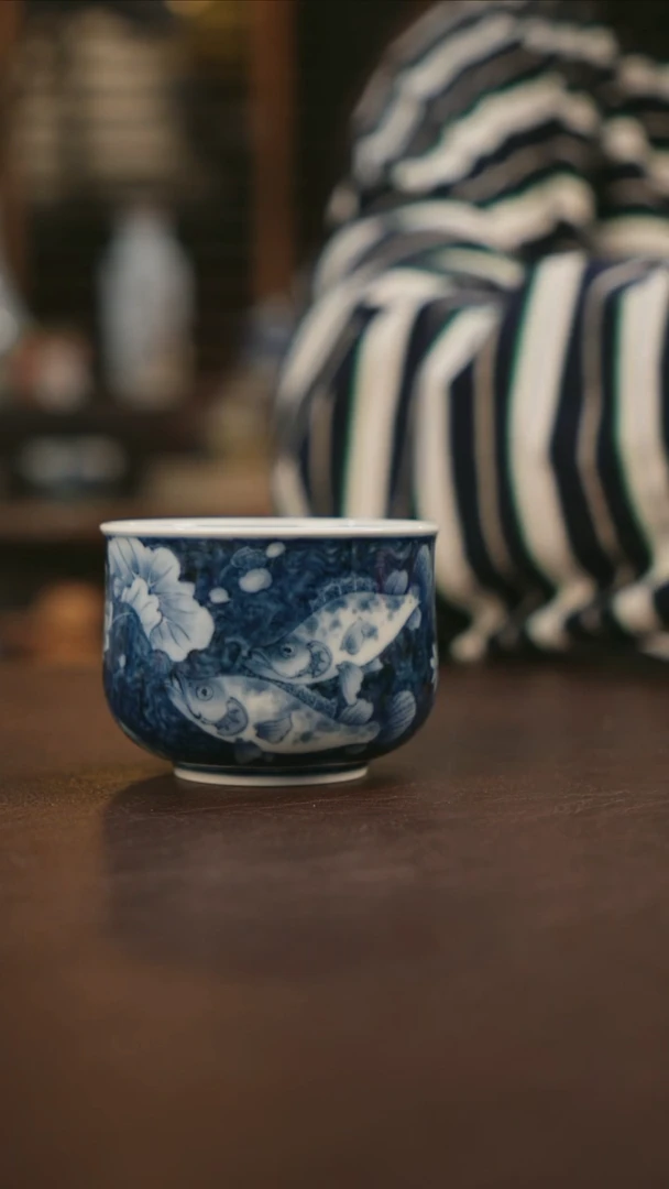 杯景德镇陶瓷杯碗柴烧多人yh0581