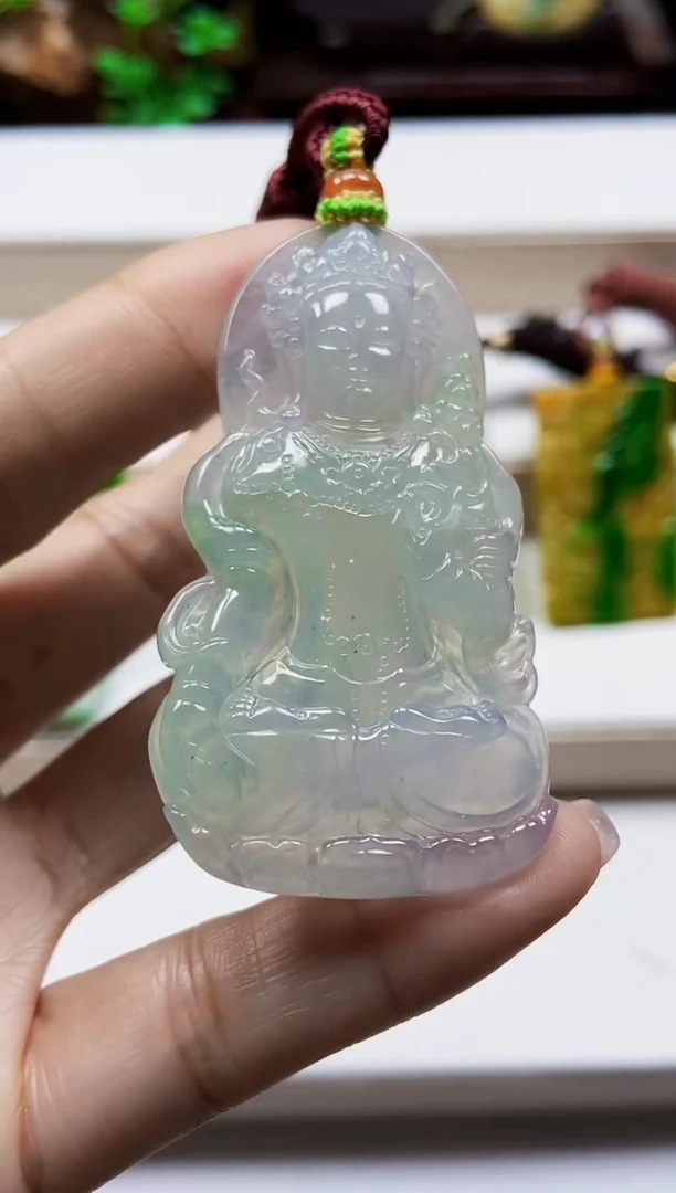 颈饰未镶嵌翡翠翡翠A货