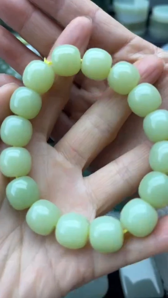 未镶嵌和田玉珠宝半成品手串