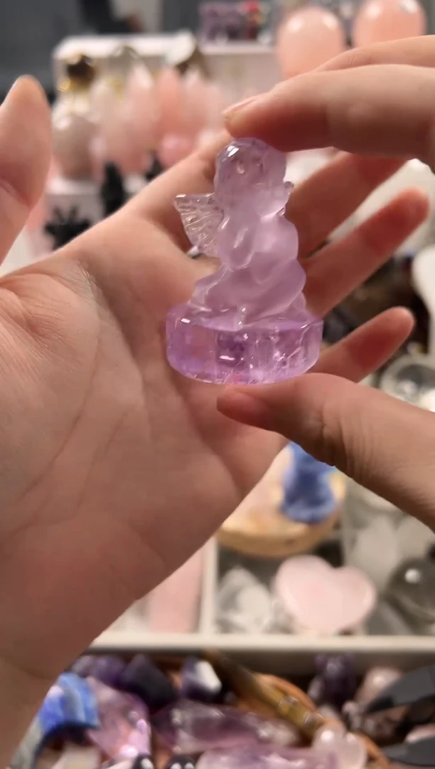 未镶嵌珠宝半成品水晶M223 约5.1cm