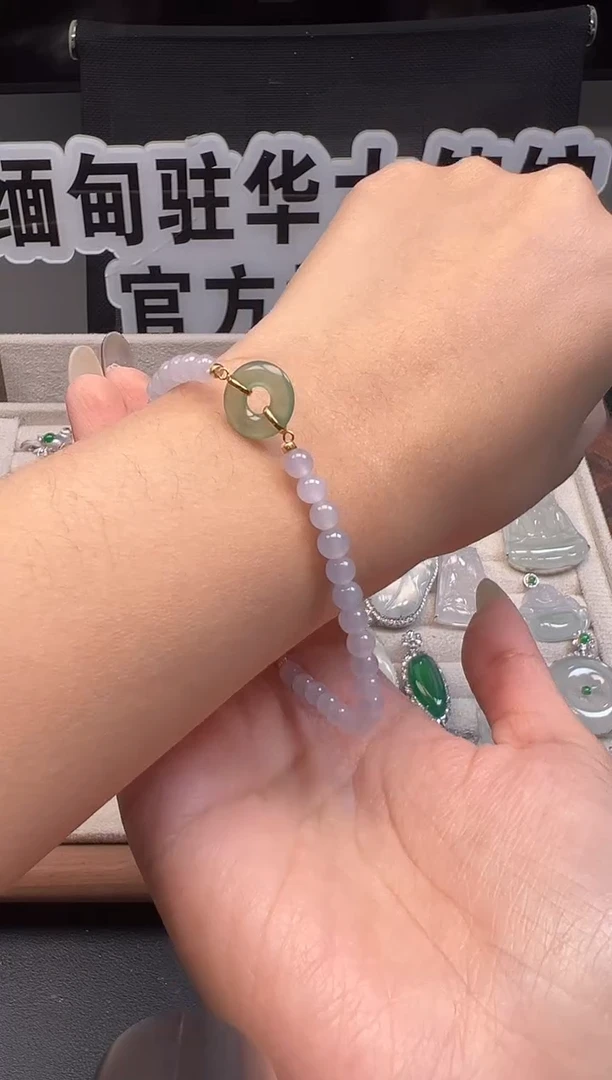 未镶嵌手串翡翠缅甸珠宝严选