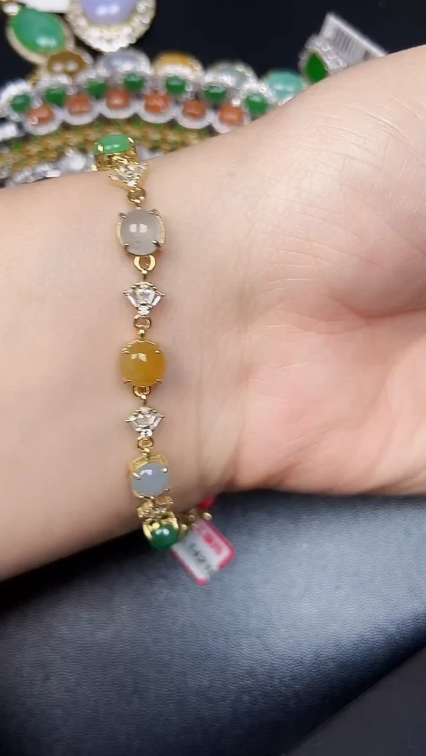 银S925镶嵌戒指翡翠1760