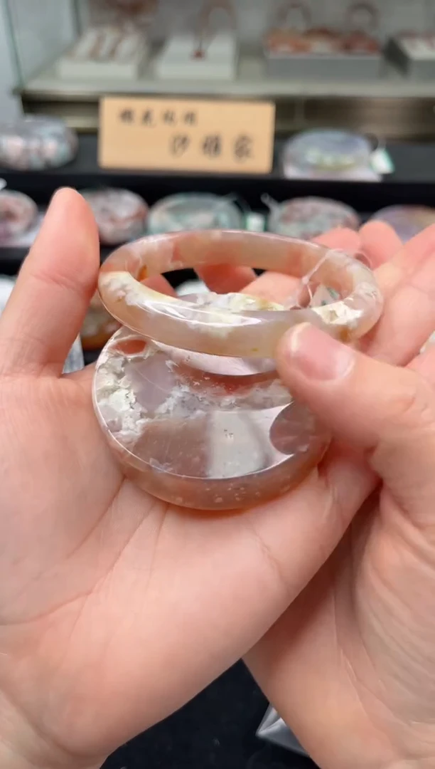 未镶嵌手镯石英质玉61圈口（赠品镯心）6864027