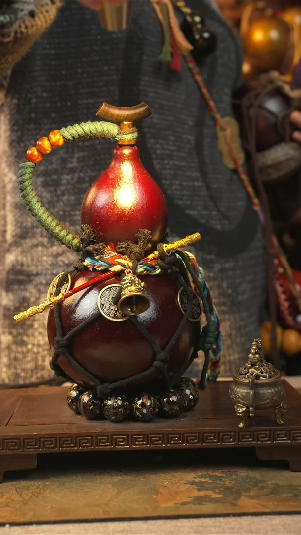 292大漆一物一拍记葫堂出品【不带手串】