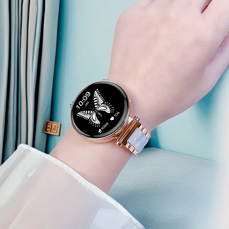 【厂家补贴】新款女士时尚百搭智能手表多功能蓝牙通话潮流轻奢气质