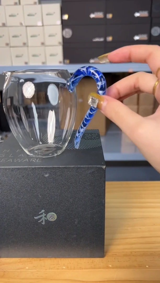 禾器 风景怡然茶海-青花蓝