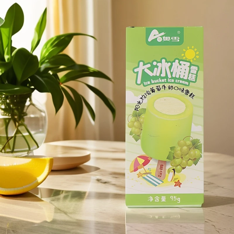 A/奥雪奥雪大冰桶阳光雪糕葡萄牛奶口味 95g