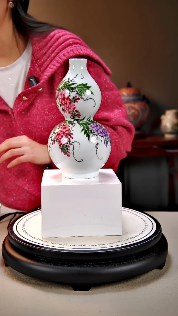 摆件陶景德镇手绘陶瓷18