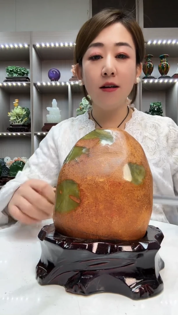 石材天然石材家居摆件办公室客厅玄关高档摆件