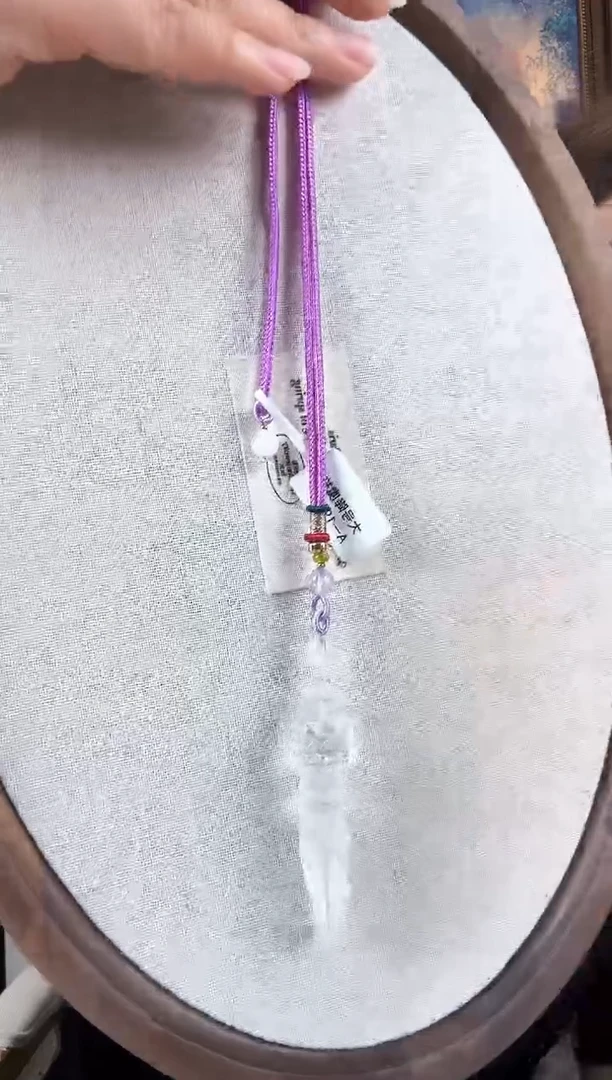 未镶嵌项链水晶纯天然水晶吊坠
