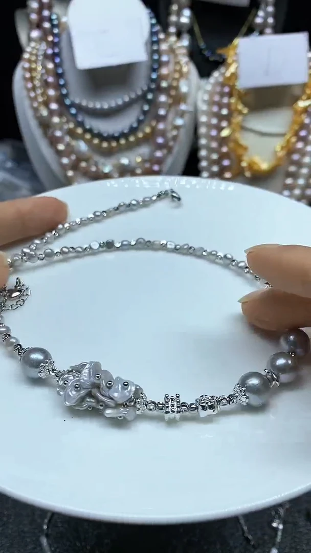 【闪购商品】淡水珍珠颈饰未镶嵌多人