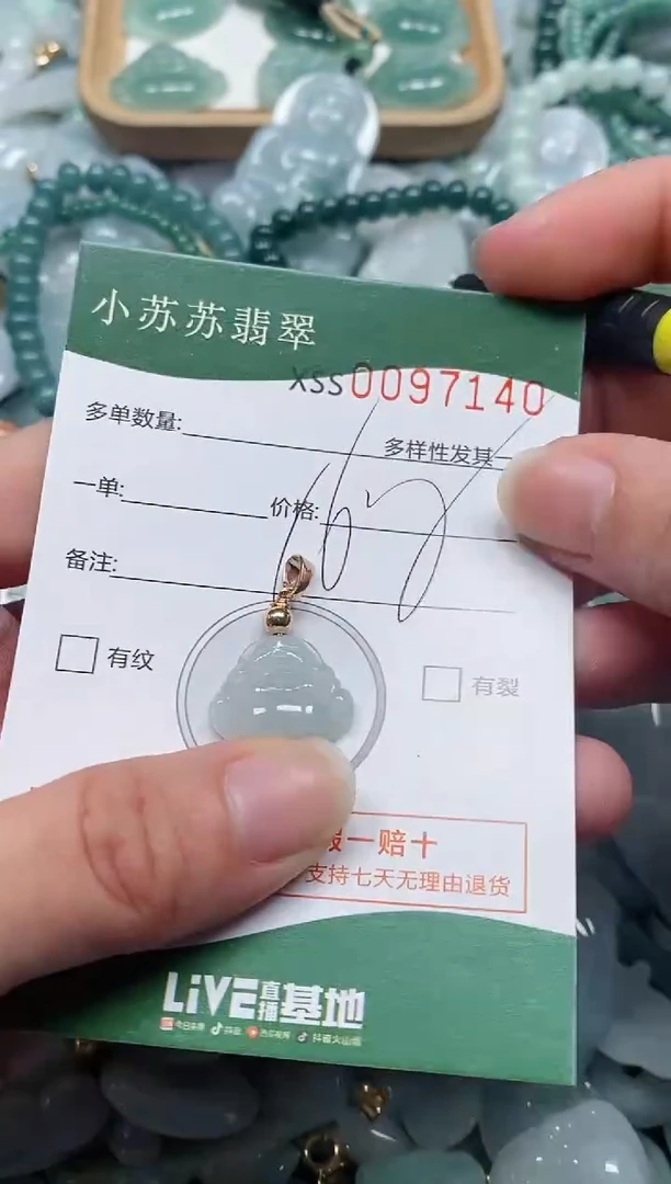 【闪购商品】翡翠颈饰未镶嵌闪购商品0097140