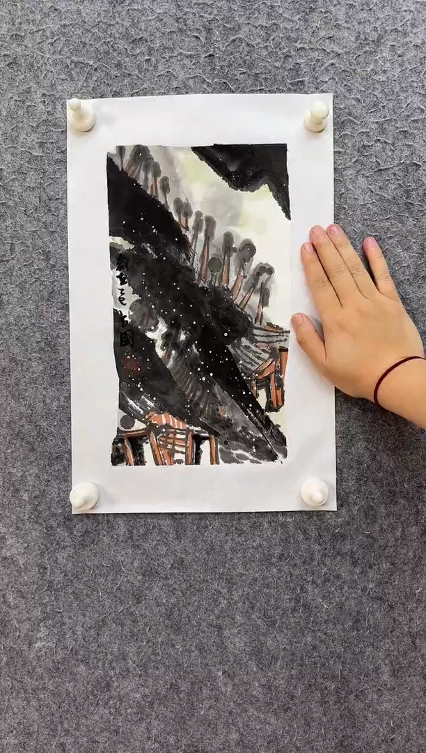 国画ST-JZP老师绘画作品