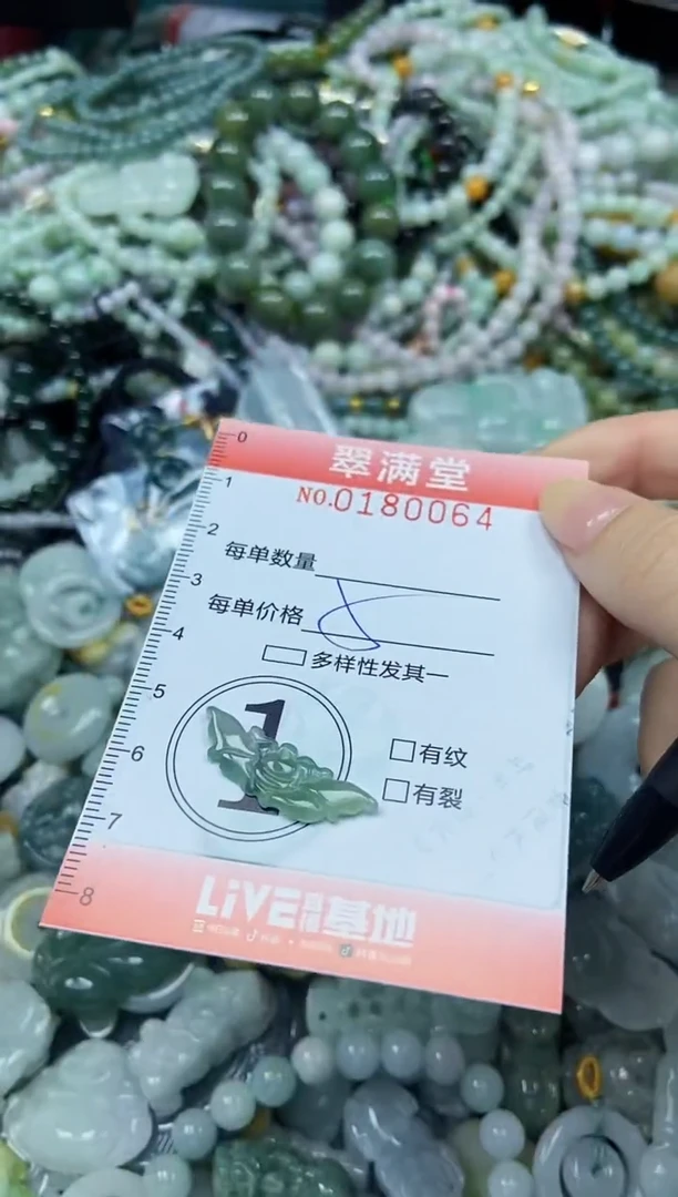 颈饰未镶嵌翡翠闪购0180064