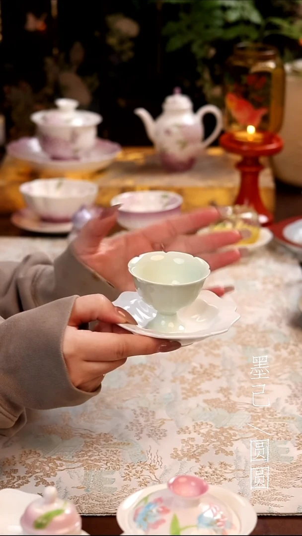 茶杯 +杯垫