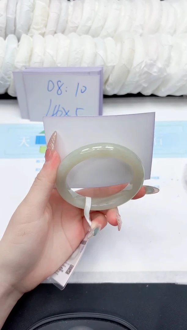 和田玉手镯未镶嵌315-58