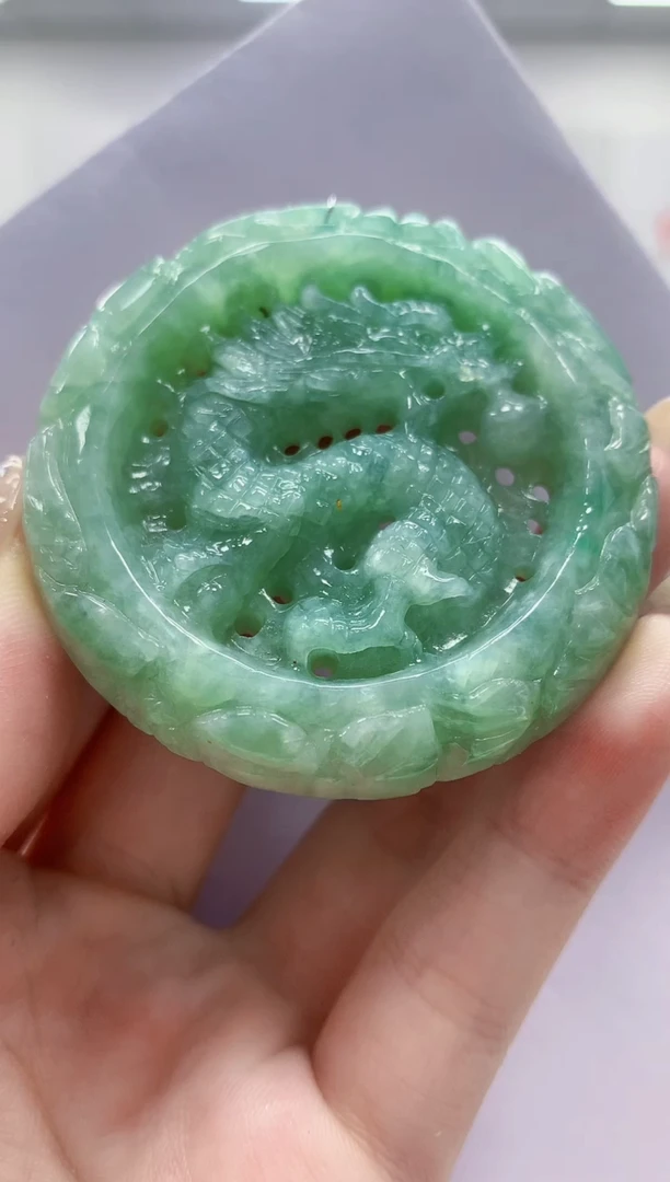 未镶嵌定制翡翠4829jw-毛货挂件52