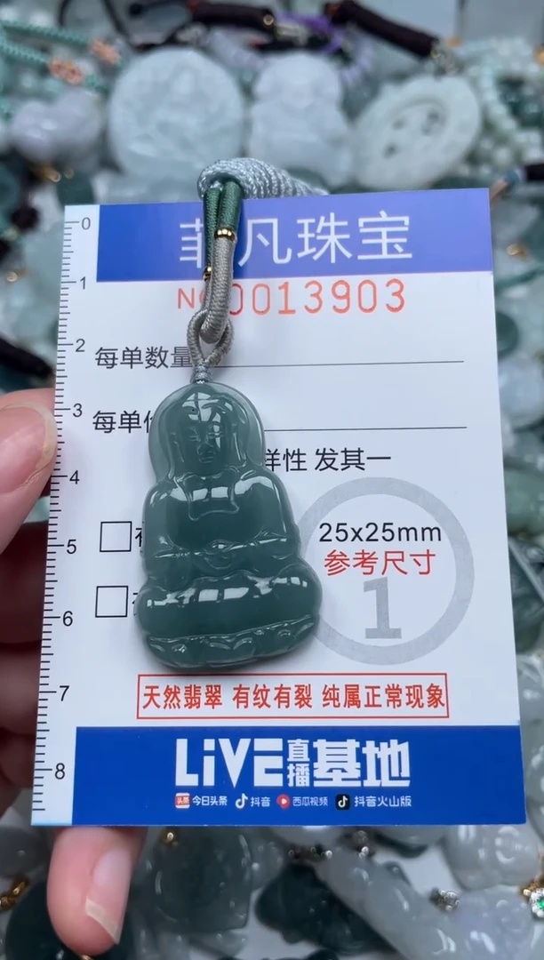 颈饰未镶嵌翡翠13903