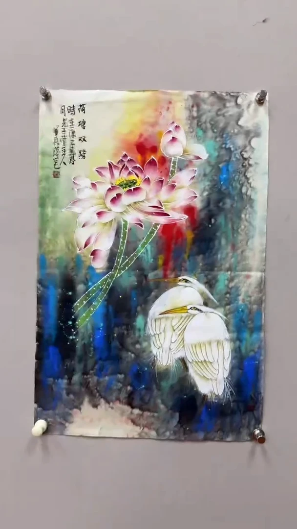 国画归军兵2.7平尺精品作品