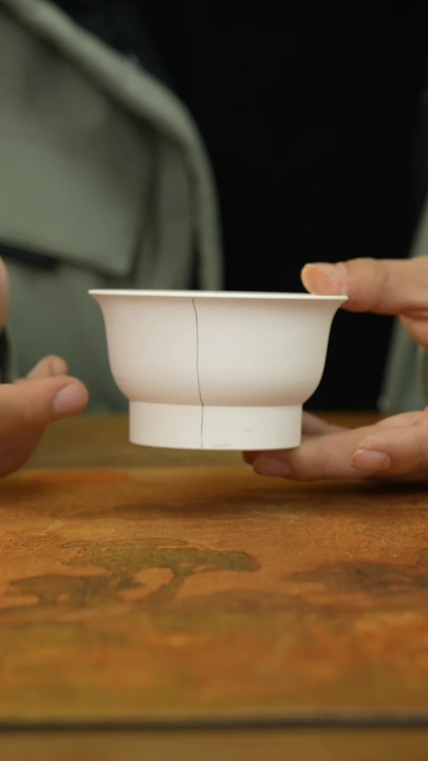 【闪购商品】瓷片押窑霁红内青花釉里红景德镇上庄陶瓷