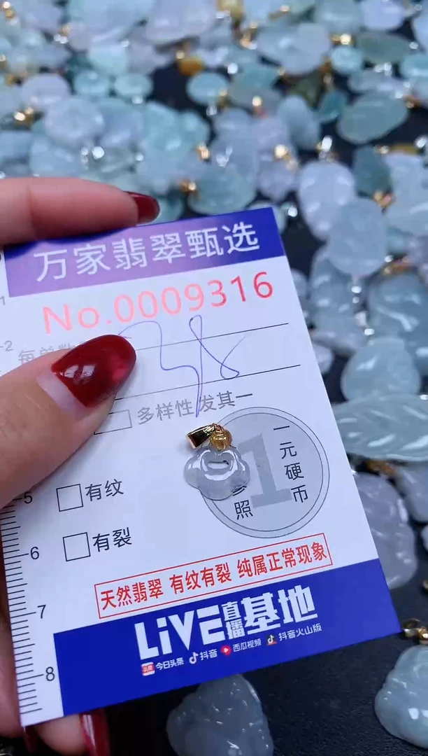 颈饰未镶嵌翡翠9316