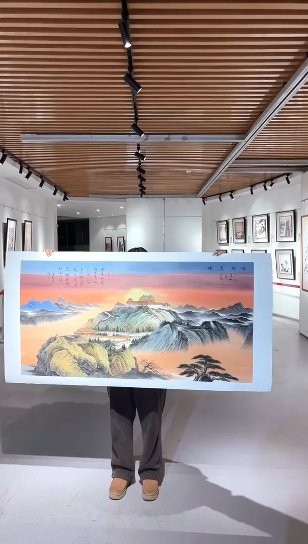 国画国画SS-1201708-张跃华央创美术馆精品定制备案作品