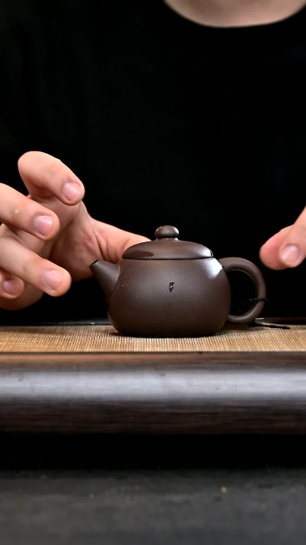 【闪购商品】紫砂茶壶EH12558 大彬文旦 深井紫泥